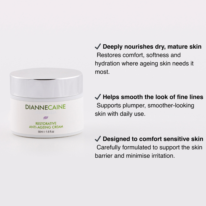 Restorative Anti-Ageing Cream - Dianne Caine Australia 