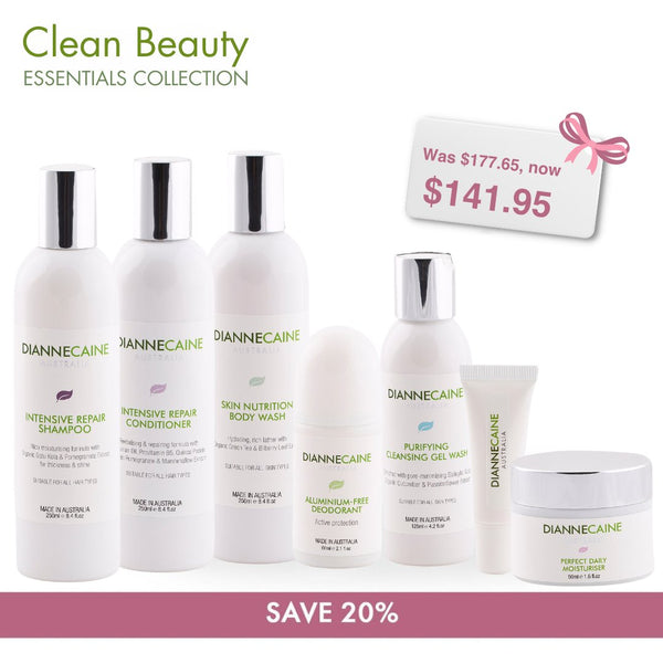 Clean Beauty Essentials Collection - Dianne Caine Australia